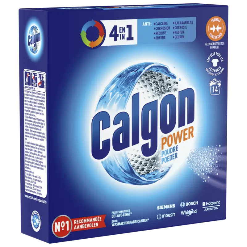 Calgon Wasmachinereiniger anti kalk poeder
