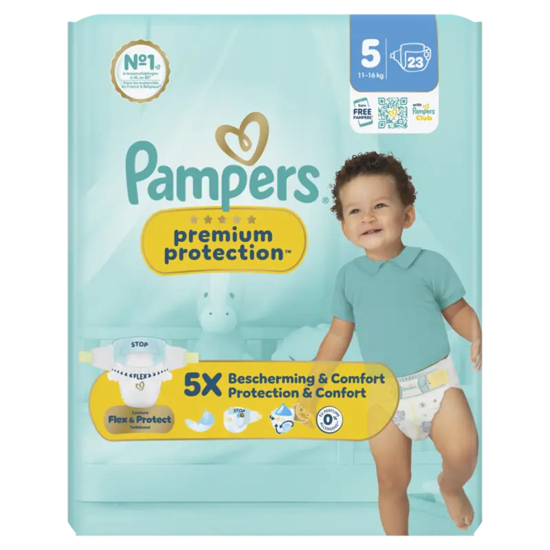 Pampers Premium protection luiers maat 5