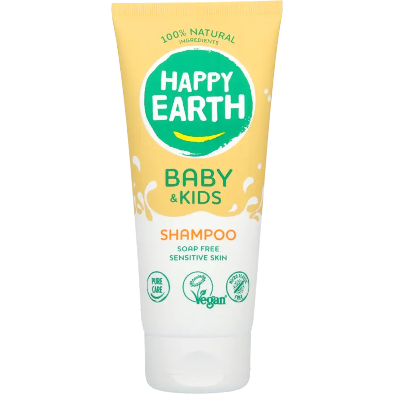 Happy Earth Baby & kids shampoo zeepvrij