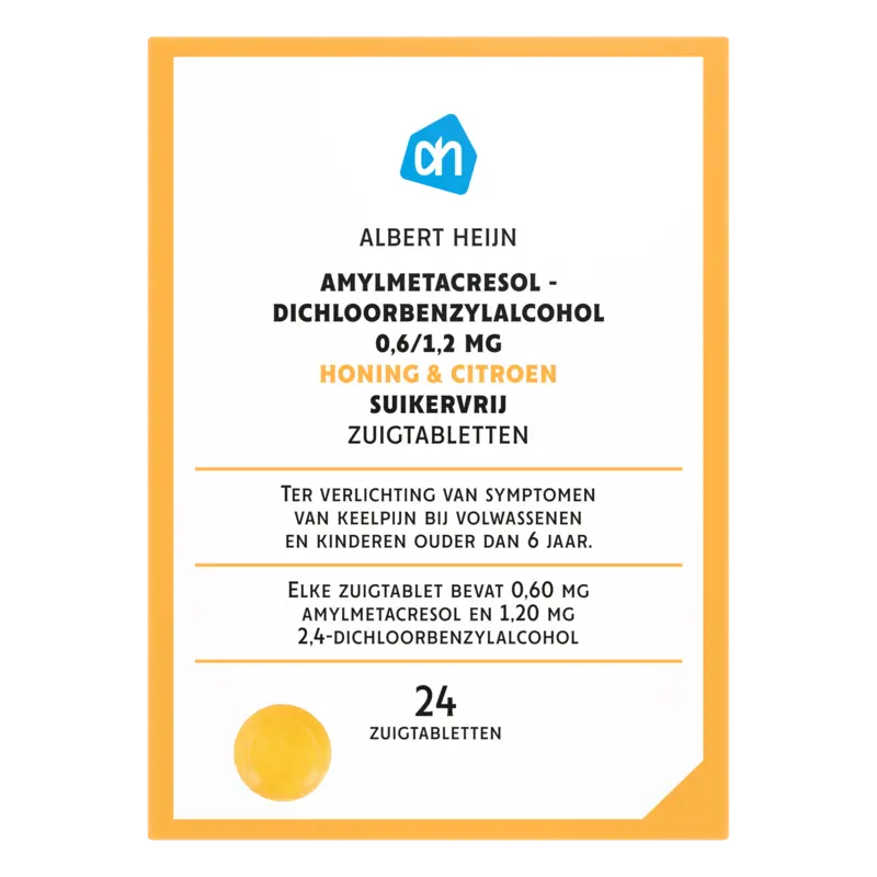 Honing & citroen zuigtablet