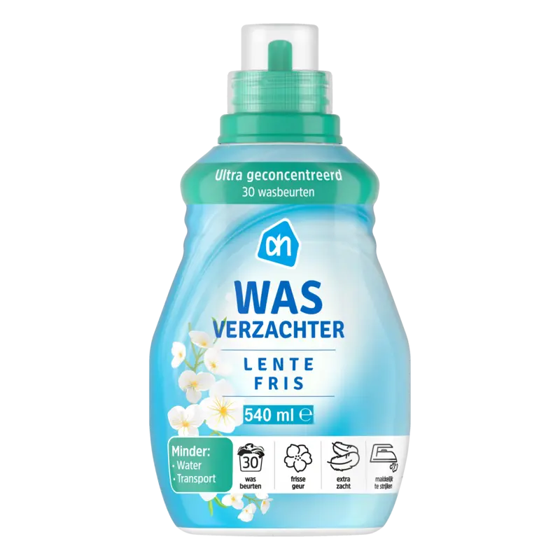 Wasverzachter geconcentreerd lentefris