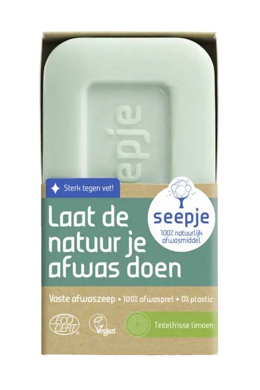 Seepje Vaste afwaszeep tintelfrisse limoen