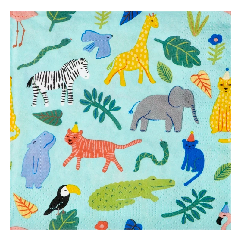 Servet jungle 33cm