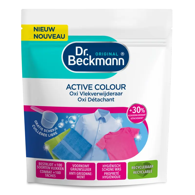 Dr. Beckmann Active colour oxi vlekverwijderaar