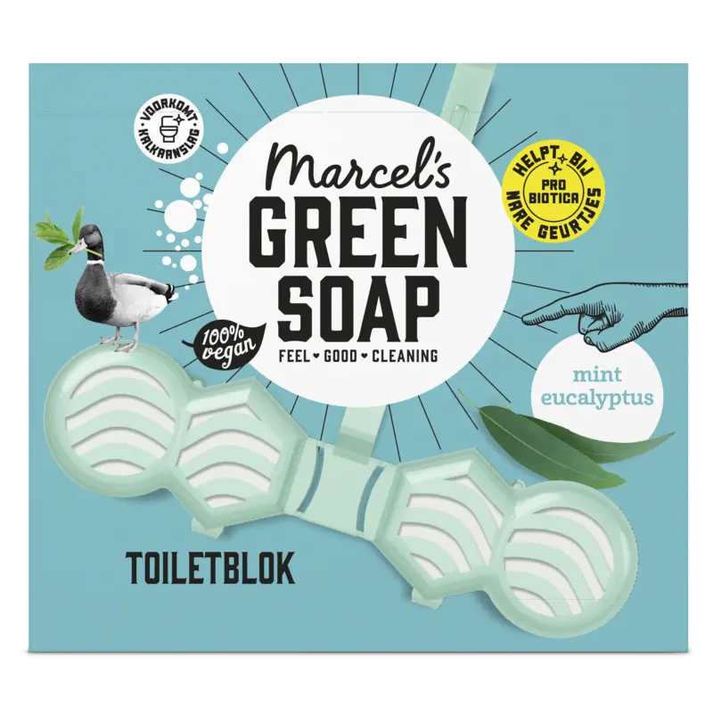 Marcel's Green Soap Toiletblok mint ecalyptus