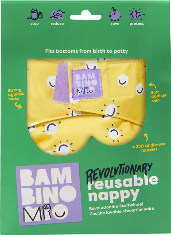 Bambino Mio Revolutionaire wasbare luier