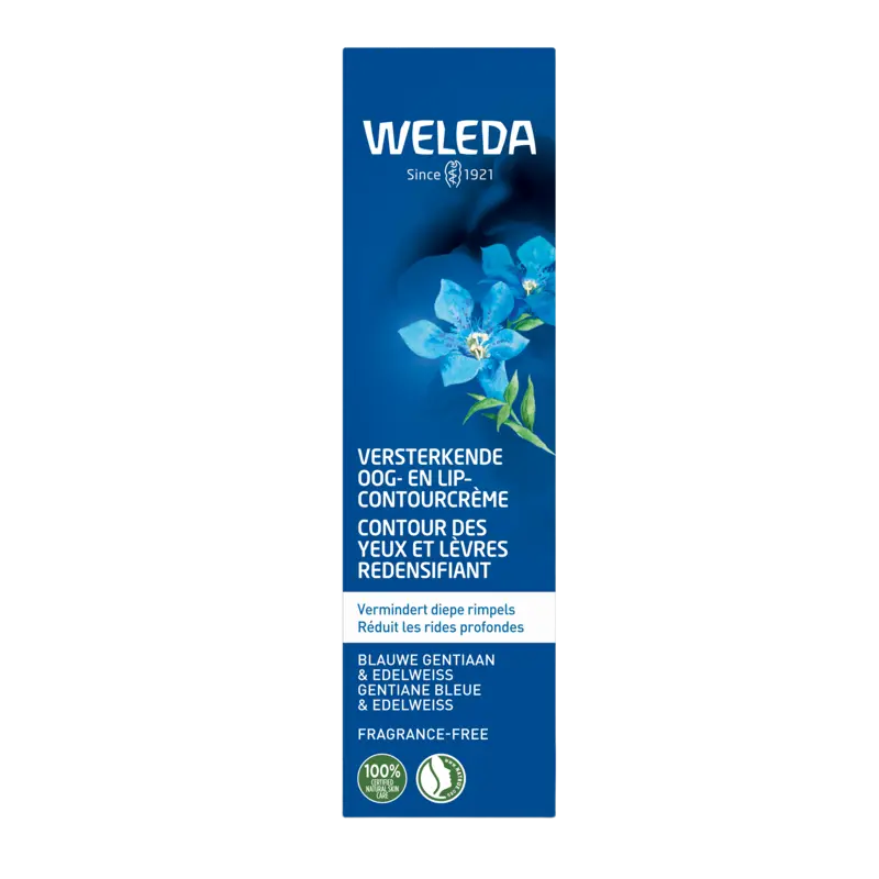 Weleda Blauwe gentiaan oog-en lipcountourcreme