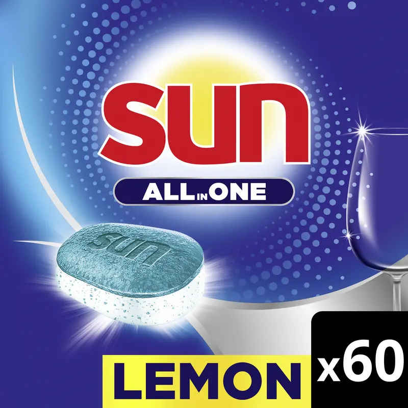 Sun All-in-one citroen vaatwastabletten