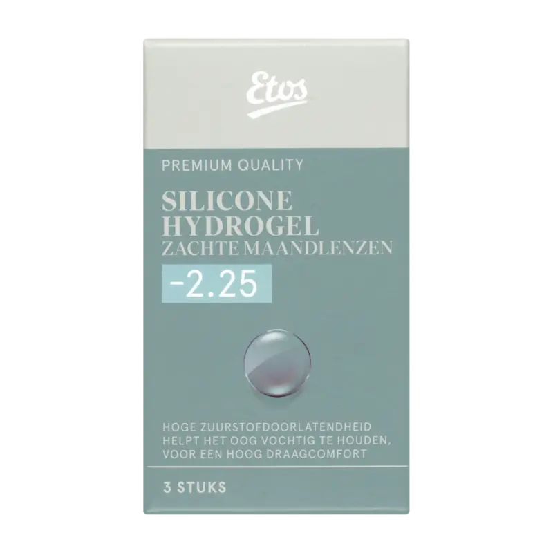 Etos Silicone zachte maandlenzen -2.25