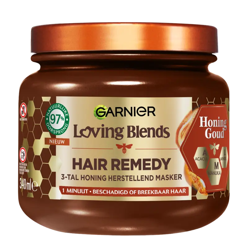 Loving Blends Hair remedy honing goud masker