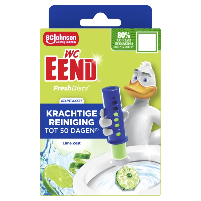 WC-Eend Fresh discs lime zest houder