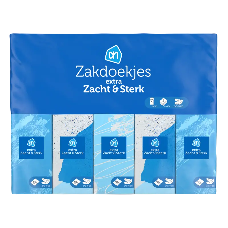 Zakdoekjes zacht en sterk