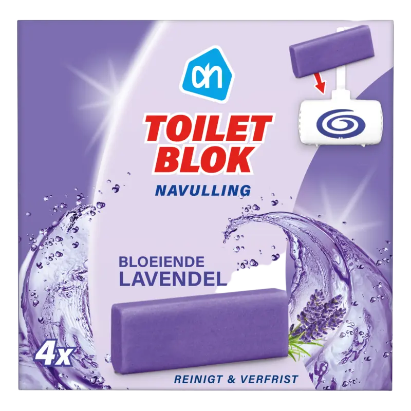 Toiletblok lavendel navulling