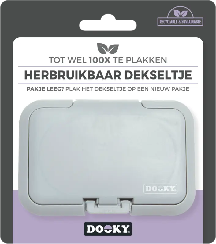 Dooky Herbruikbaar dekseltje