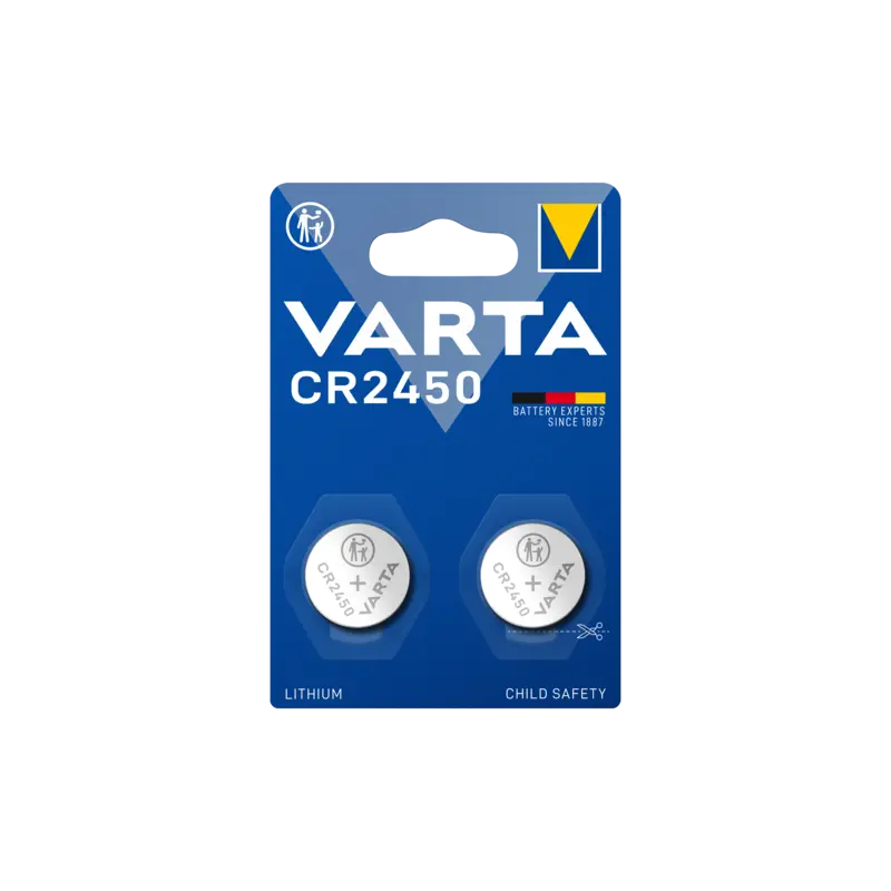 Varta Knoopcelbatterij lithium CR2450