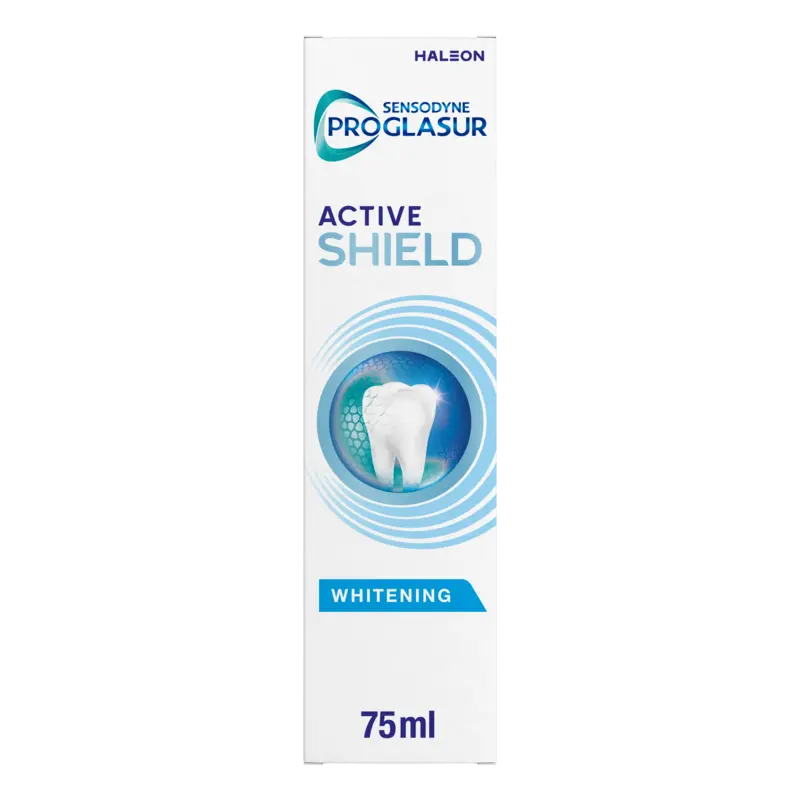 Sensodyne Proglasur active shield white tandpasta