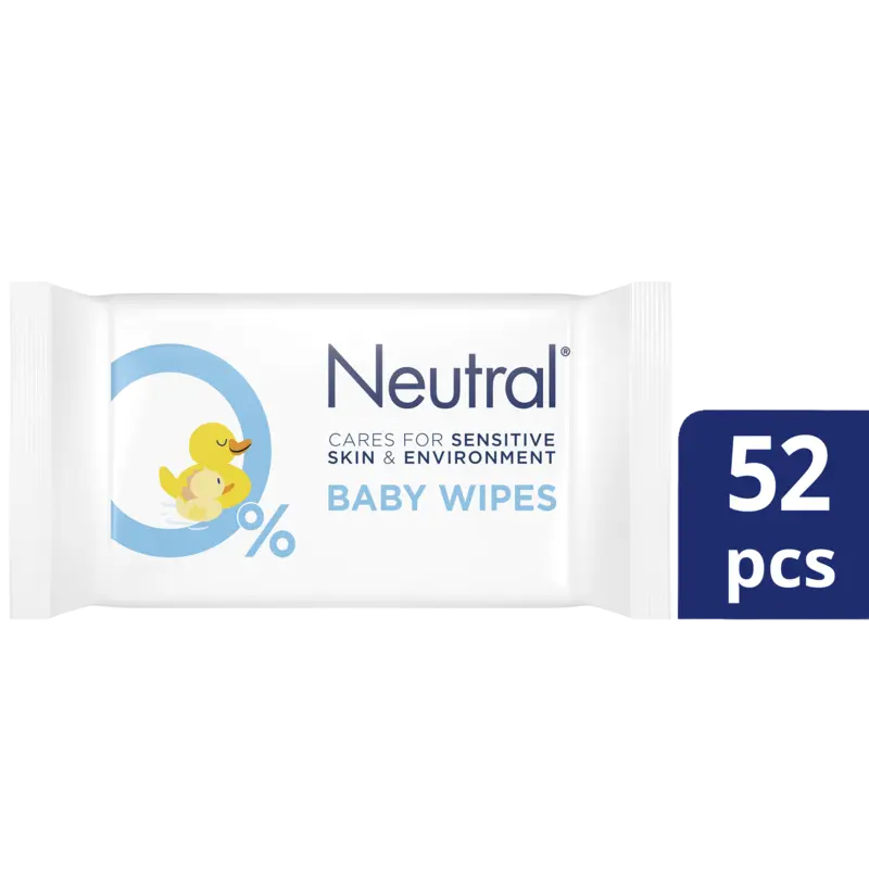 Neutral Baby wipes 0% perfume