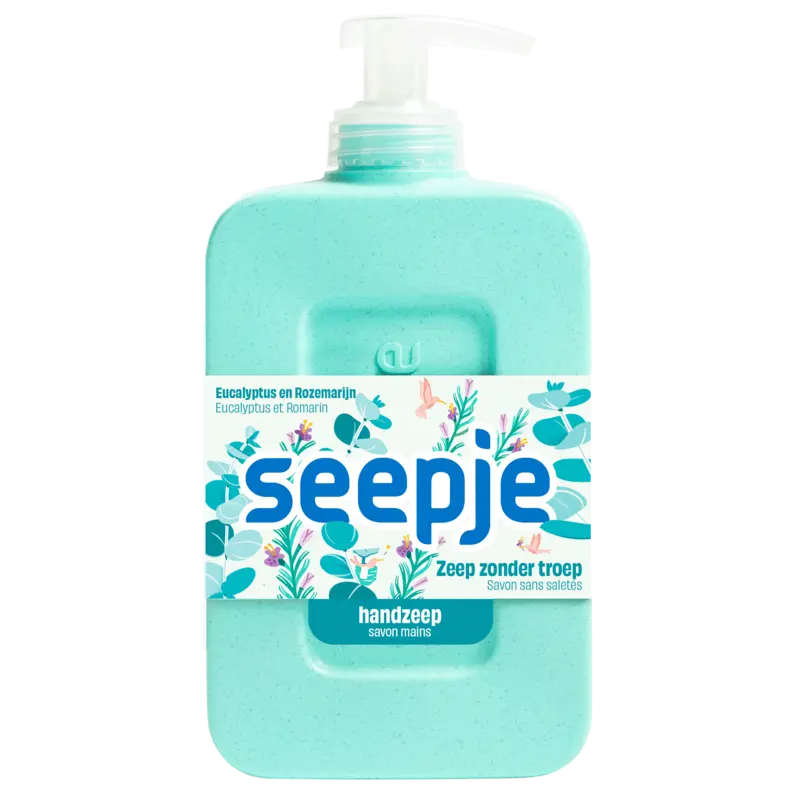 Seepje Handzeep eucalyptus en rozemarijn