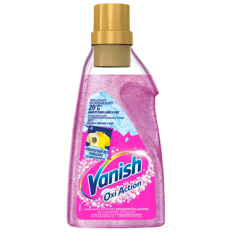 Vanish Vlekverwijderaar gel gekleurde was