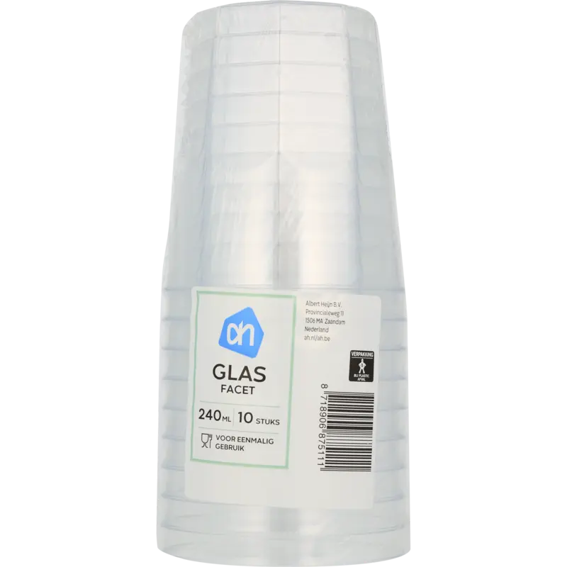 Glas facet 240 ml