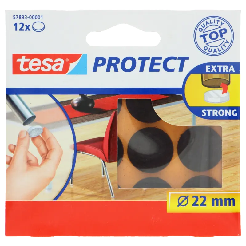 Tesa Anti-krasviltjes 22mm bruin