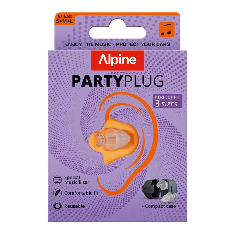 Alpine Partyplug transparant