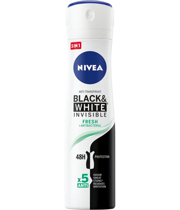 NIVEA Black&white fresh anti-transpirant spray