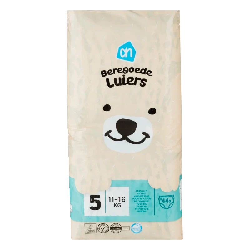 Beregoede luiers junior maat 5