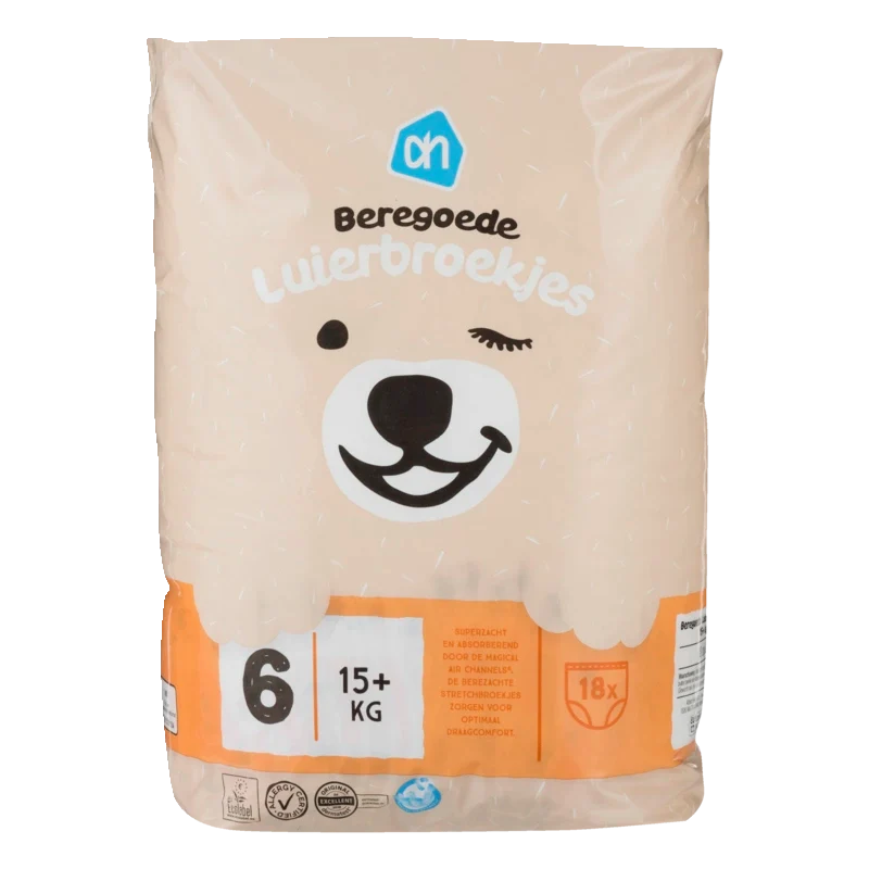 Beregoede luierbroekjes maat 6