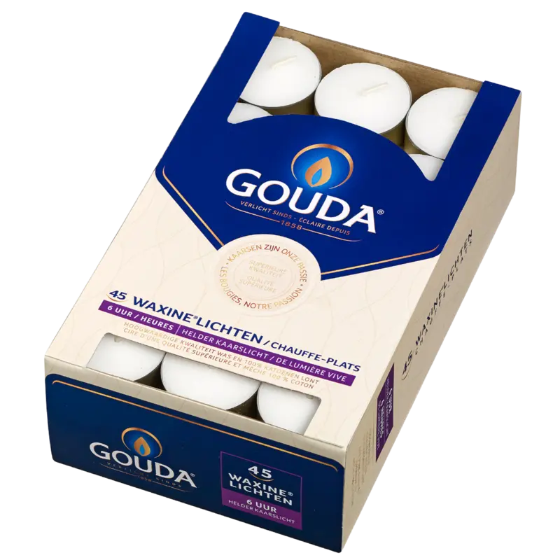 Gouda Waxinelichten 6 branduren