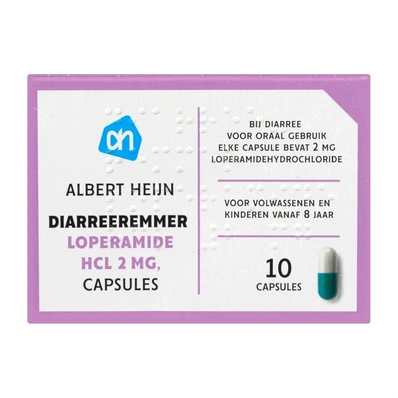 Diarreeremmer loperamide hcl