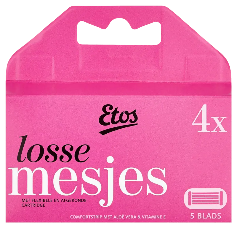 Etos Dames scheermesjes navulling 5-blads