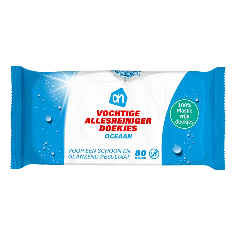 Vochtige allesreiniger doekjes oceaan
