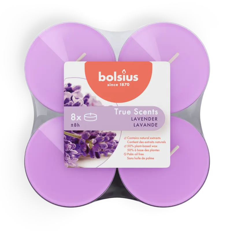 Bolsius True scents lavendel