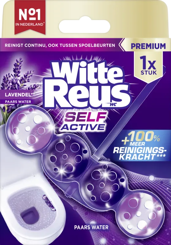 Witte Reus Toiletblok paars actief provence