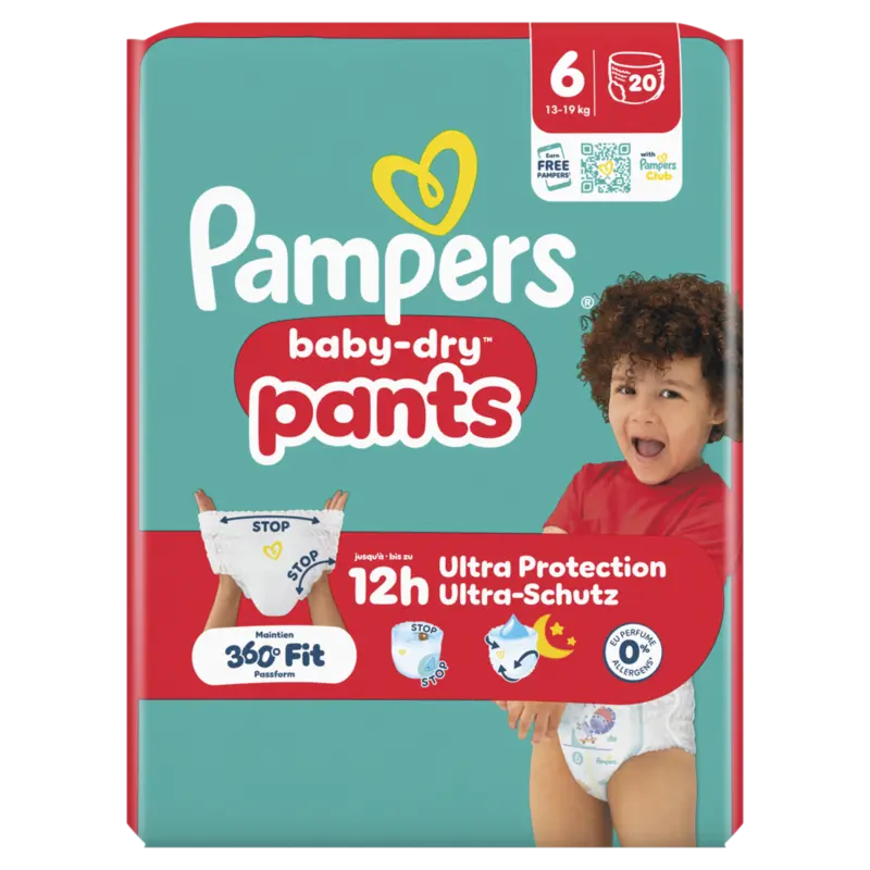 Pampers Baby-dry pants maat 6