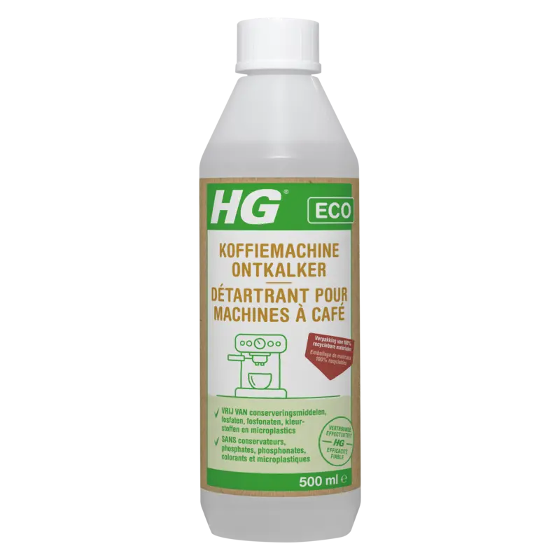 HG Eco koffiemachine ontkalker citroenzuur