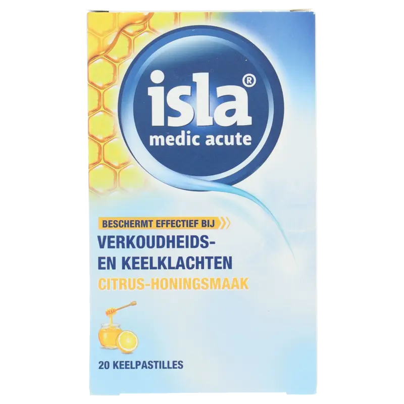 Isla Medic acute citrus-honingsmaak