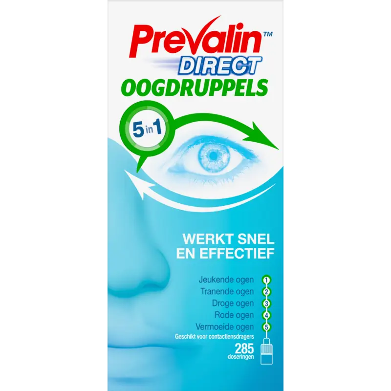 Prevalin Direct oogdruppels