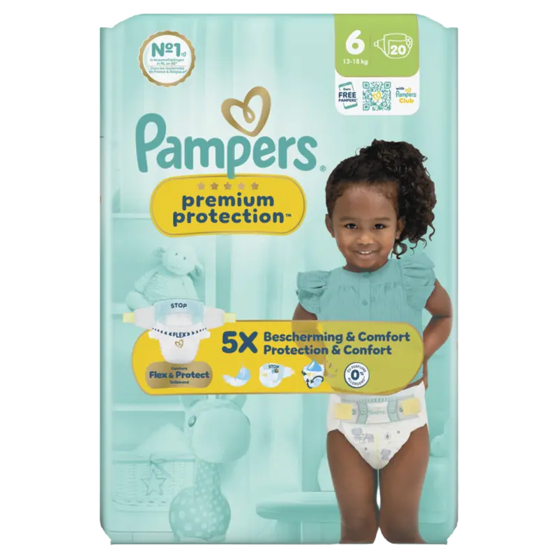 Pampers Premium protection luiers maat 6