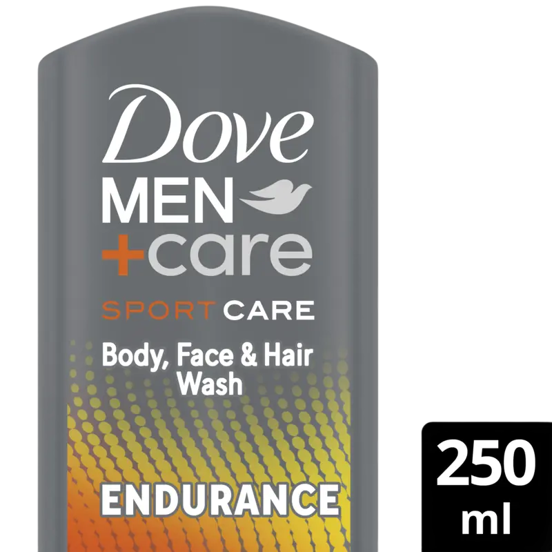 Dove Sport endurance body + face + hair wash