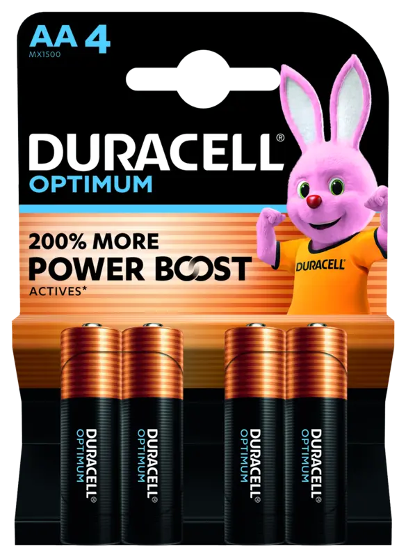 Duracell Optimum AA-alkaline batterijen LR6