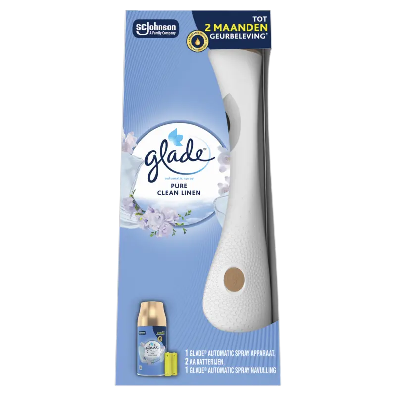Glade Automatic spray houder pure clean linen