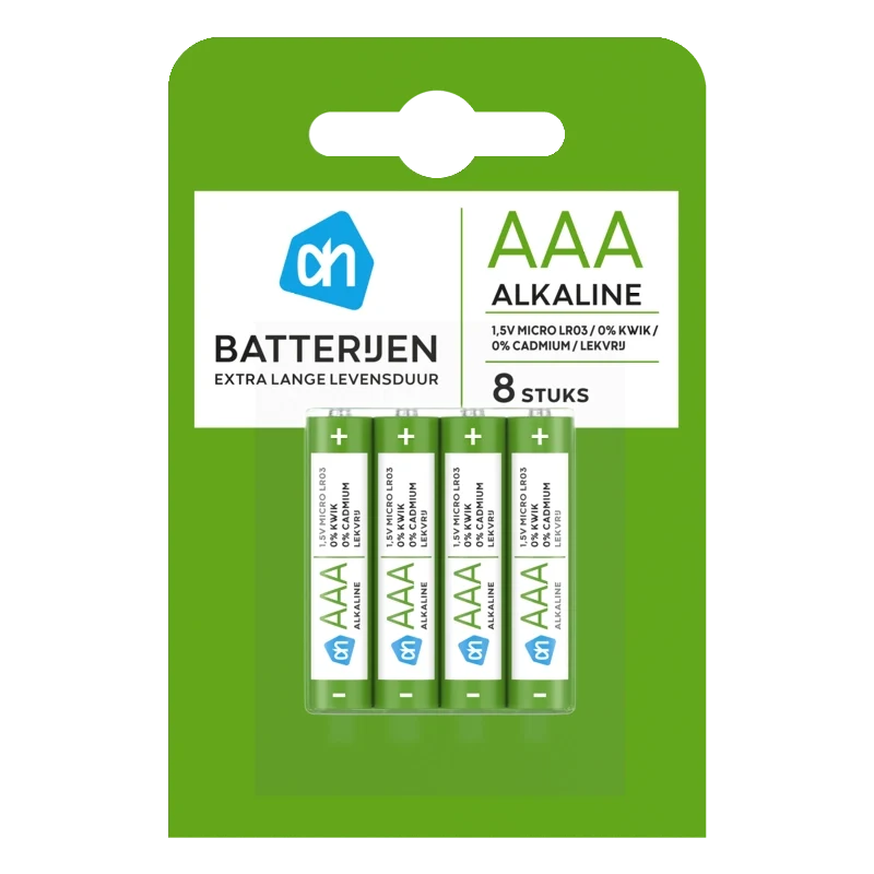 Micro AAA alkaline 1,5V LR03