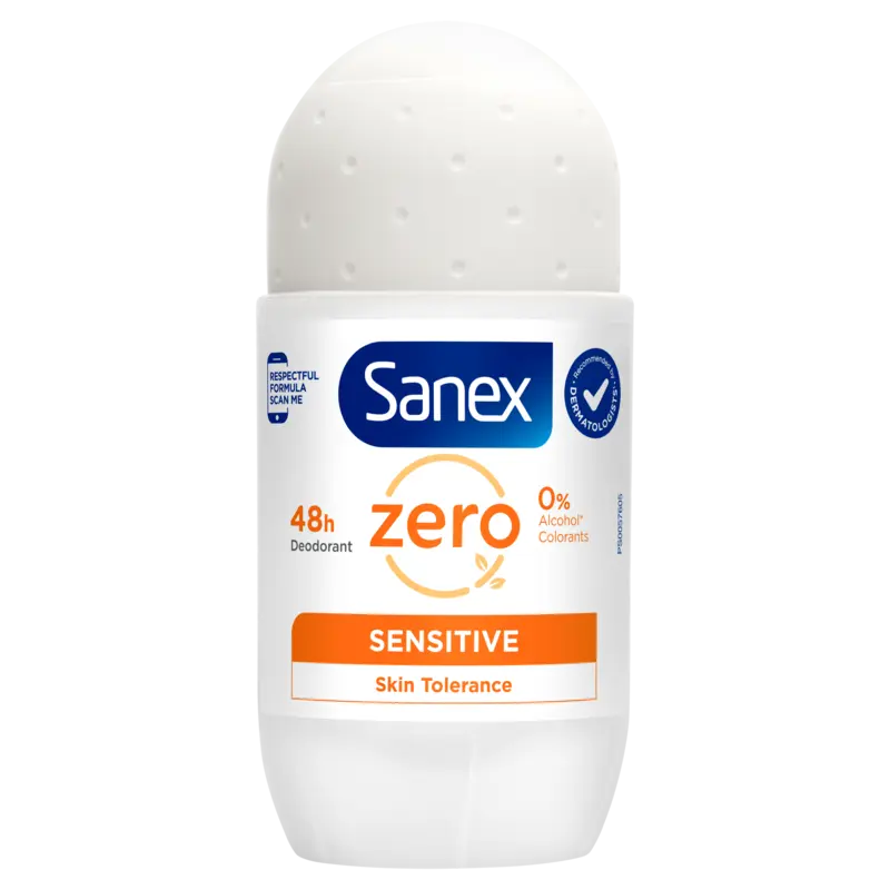 Sanex Zero% sensitive deodorant roller