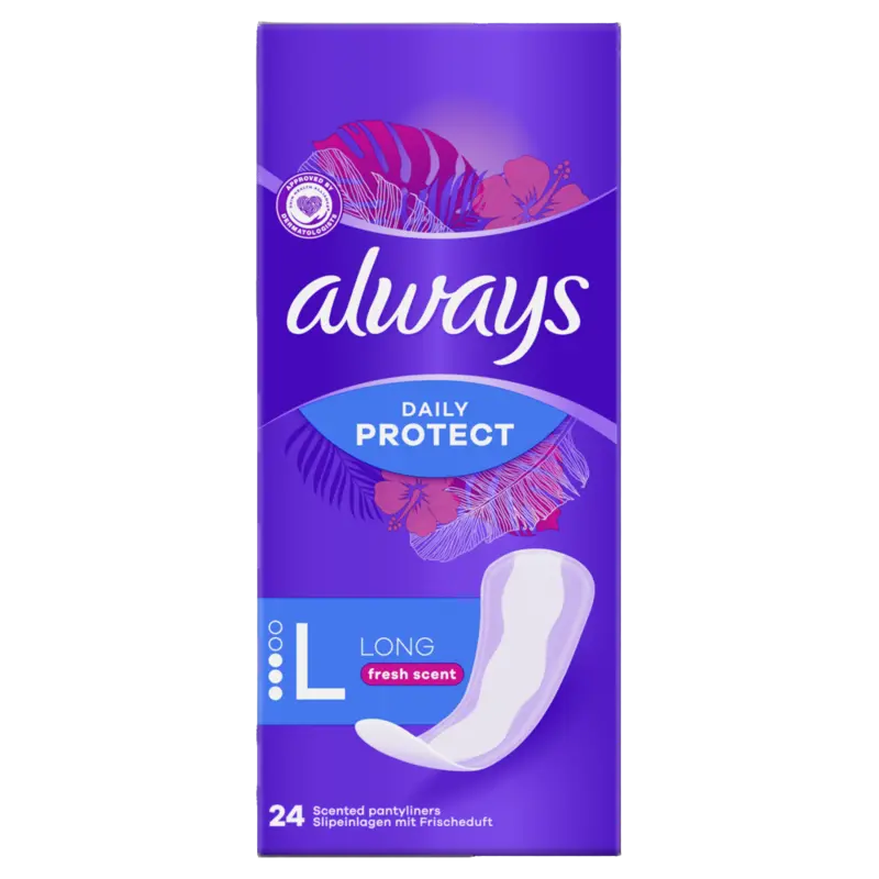 Always Daily protect long fresh inlegkruisje