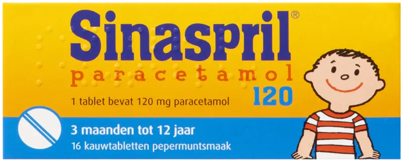Sinaspril Paracetamol 120 mg
