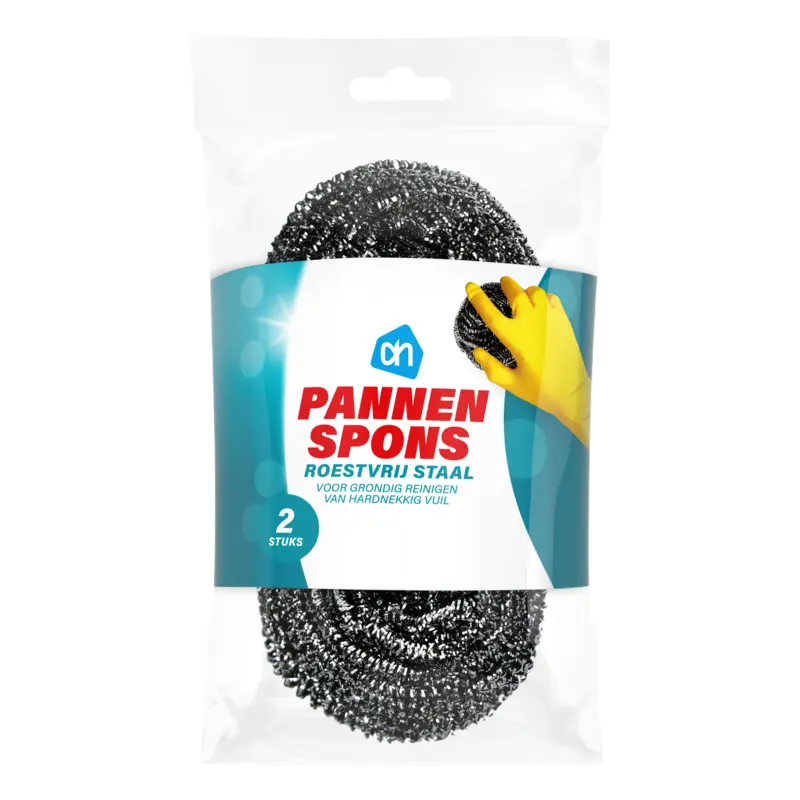 Pannenspons roestvrijstaal