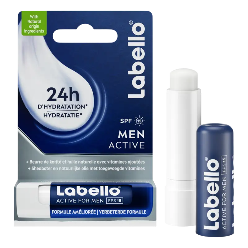 Labello Men active lippenbalsem