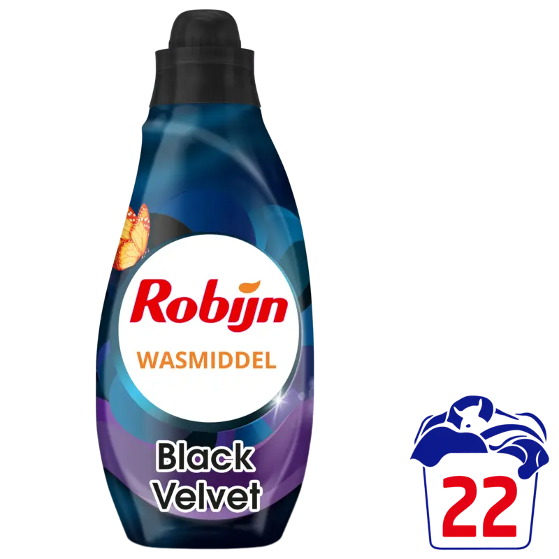 Robijn Klein & krachtig black velvet